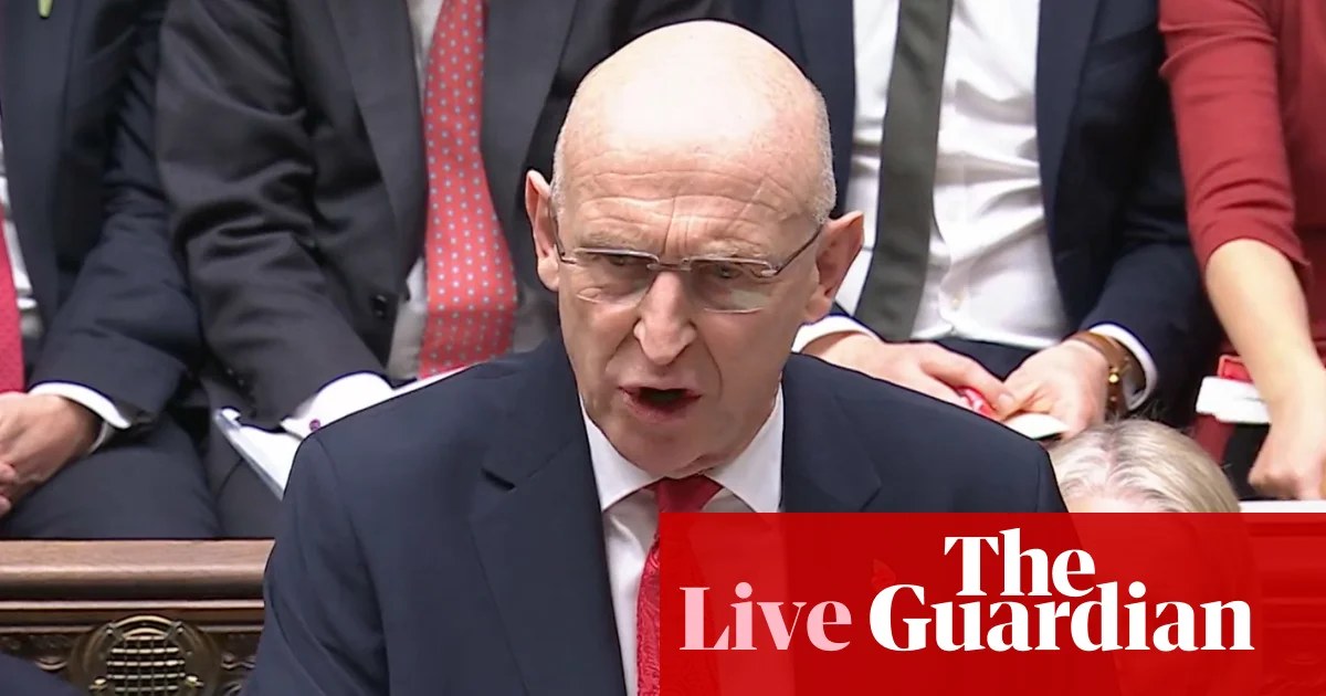 Budget 2026 live: Healey delivers first budget of Burnham’s government