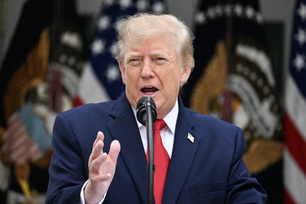 Trump says he won't use nuclear weapons or send ground troops to Iran