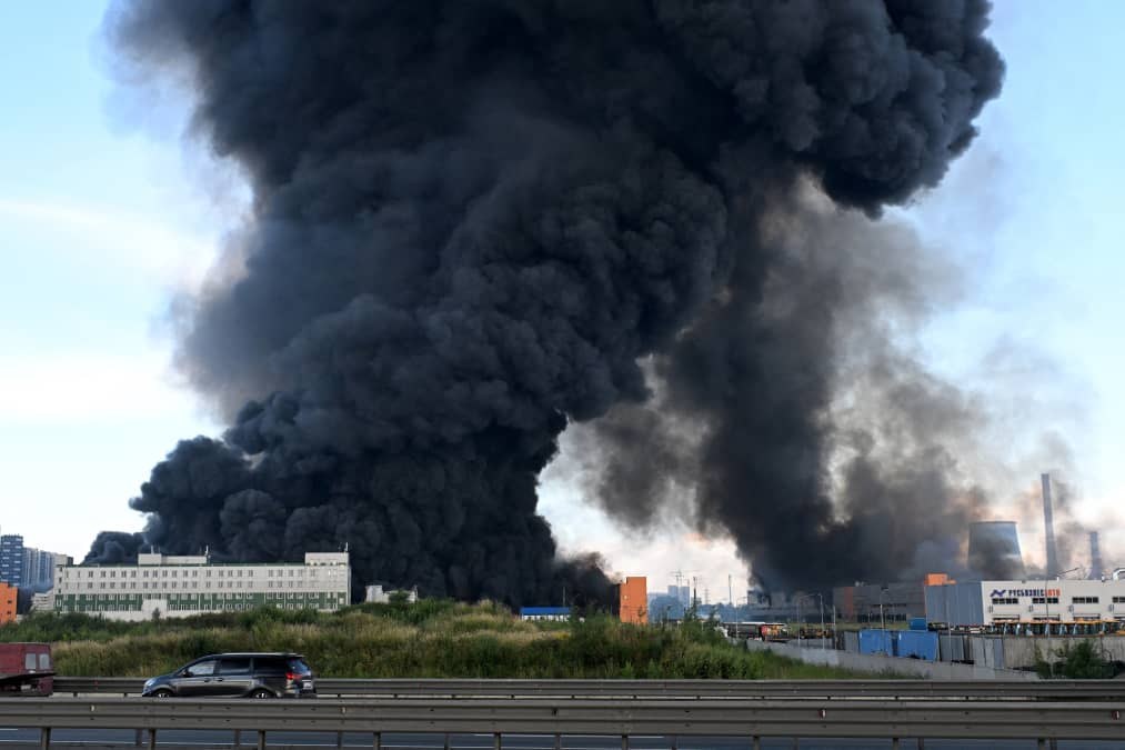 Russian attack cuts power to around 150,000 in Ukraine’s north as Kyiv hits missile, oil facilities