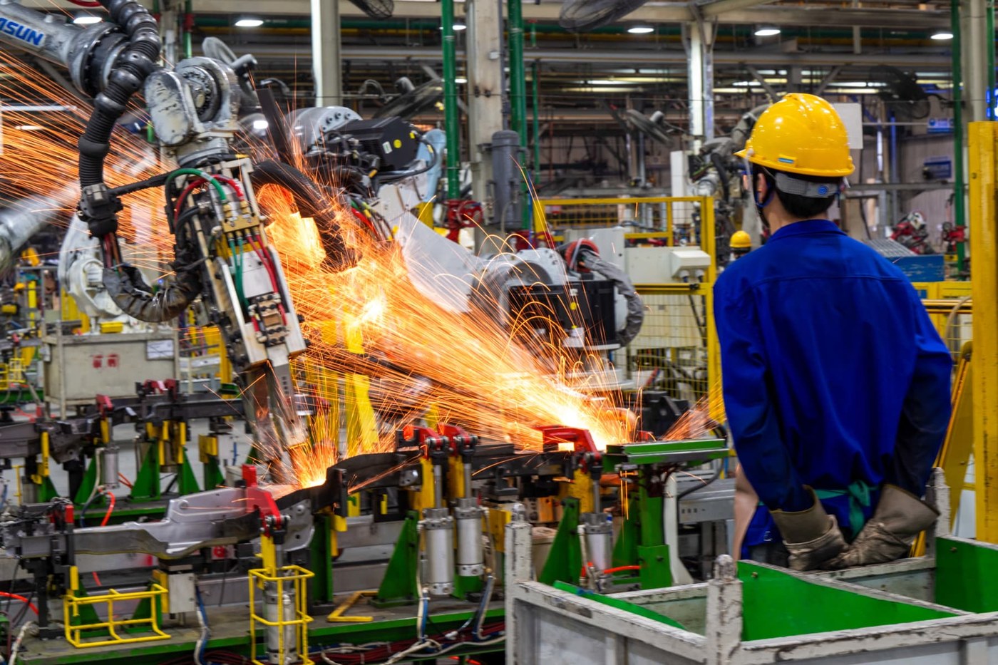 China's factory activity shrinks for second straight month, contracting less than expected
