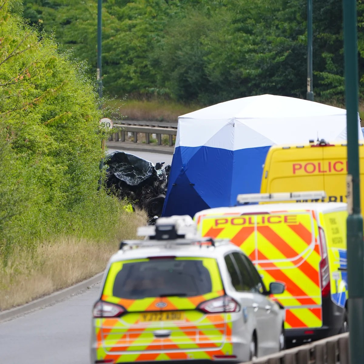 Minister tells social media firms to remove posts that ‘celebrate’ dangerous driving after A66 crash